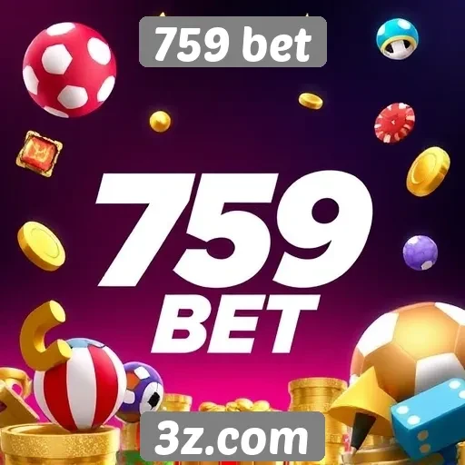 Variedade de jogos oferecidos pela 759 bet